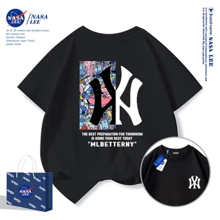 2025สินค้าใหม่! เสื้อยืดแขนสั้นสำหรับเด็ก NASA สบายและนุ่ม ผ้าฝ้ายแท้ 100% เสื้อเด็ก เด็กชาย