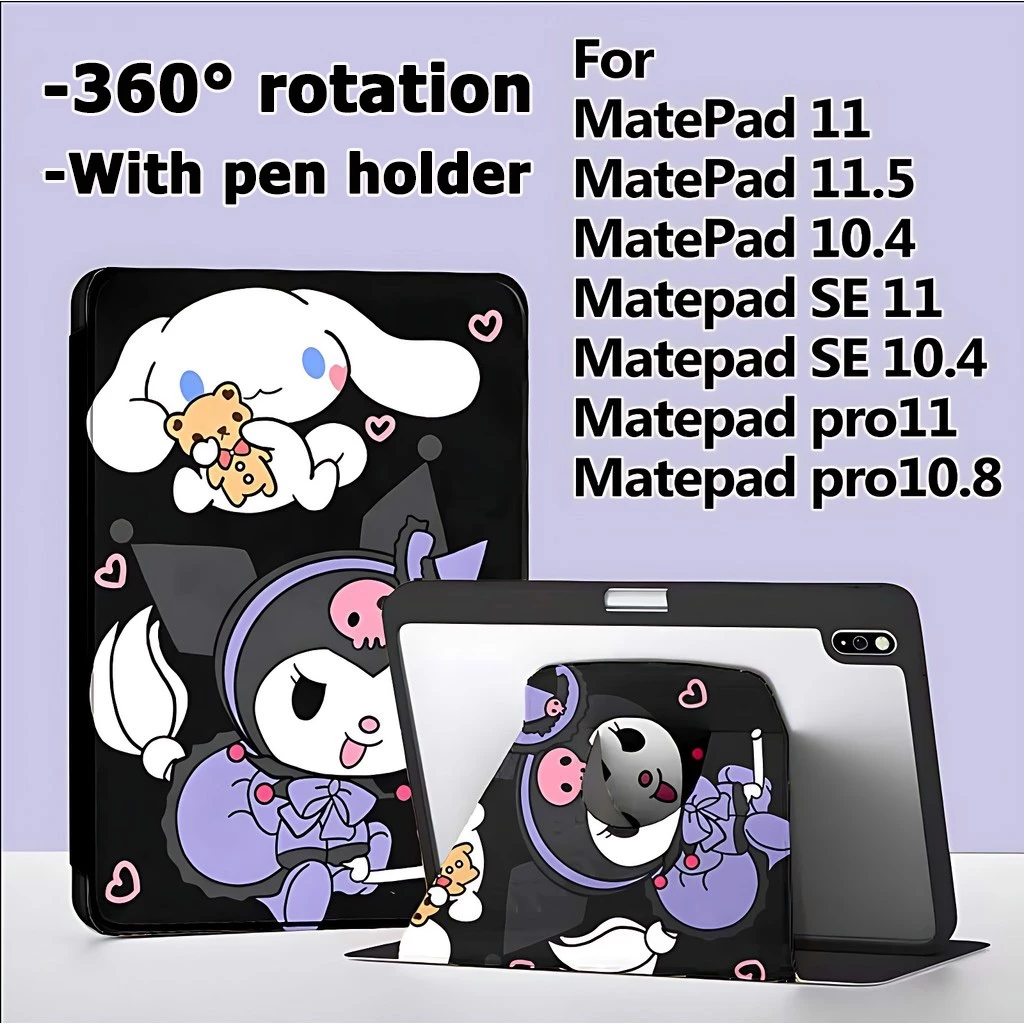 for เคส Huawei MatePad 11 Pad10.4 เคส for หัวเว่ย SE 11/ SE 10.4 matepad pro11 for หัวเว่ย 11.5 /11.5”S matepad pro10.8 มีที่ใส่ปากกา for Huawei Case