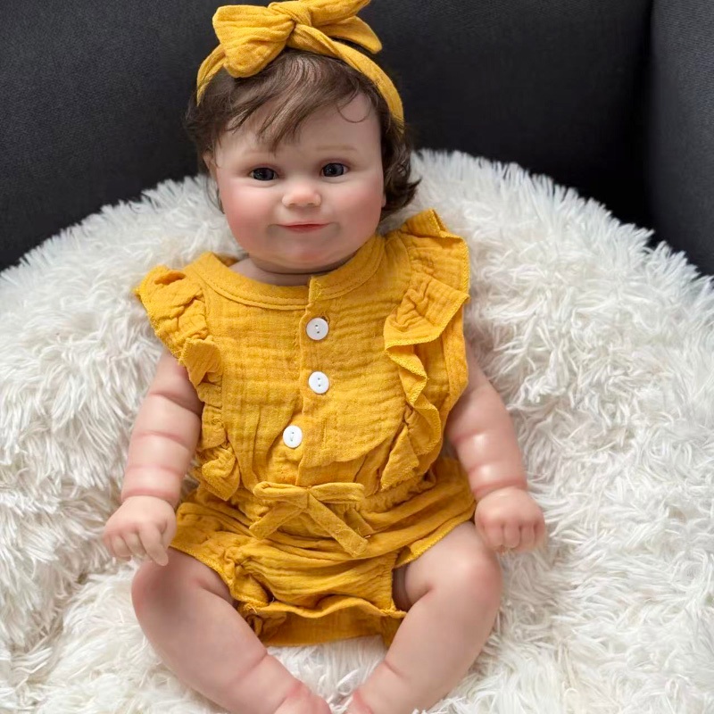 NPK 18 3D ผิวหลายชั้นภาพวาดที่มีหลอดเลือดดําที่มองเห็นได้ปริมาณสูง Full Body Reborn Maddie ของเล่นทํ