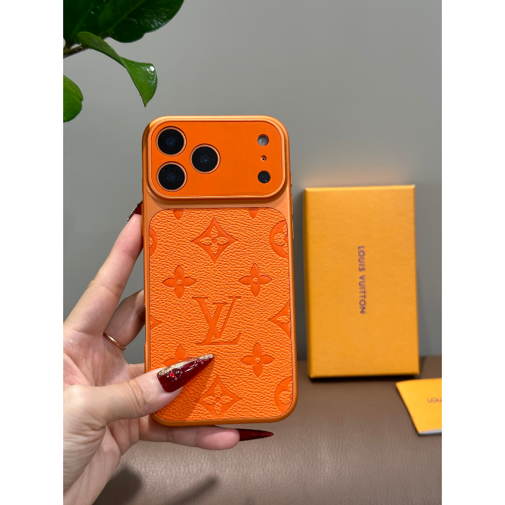 เทรนด์เคสโทรศัพท์สีส้มสําหรับ iphone 17 Pro Max 16 15 Pro Max 14 Pro Max 14 13 Pro Max i13 13pro 13 