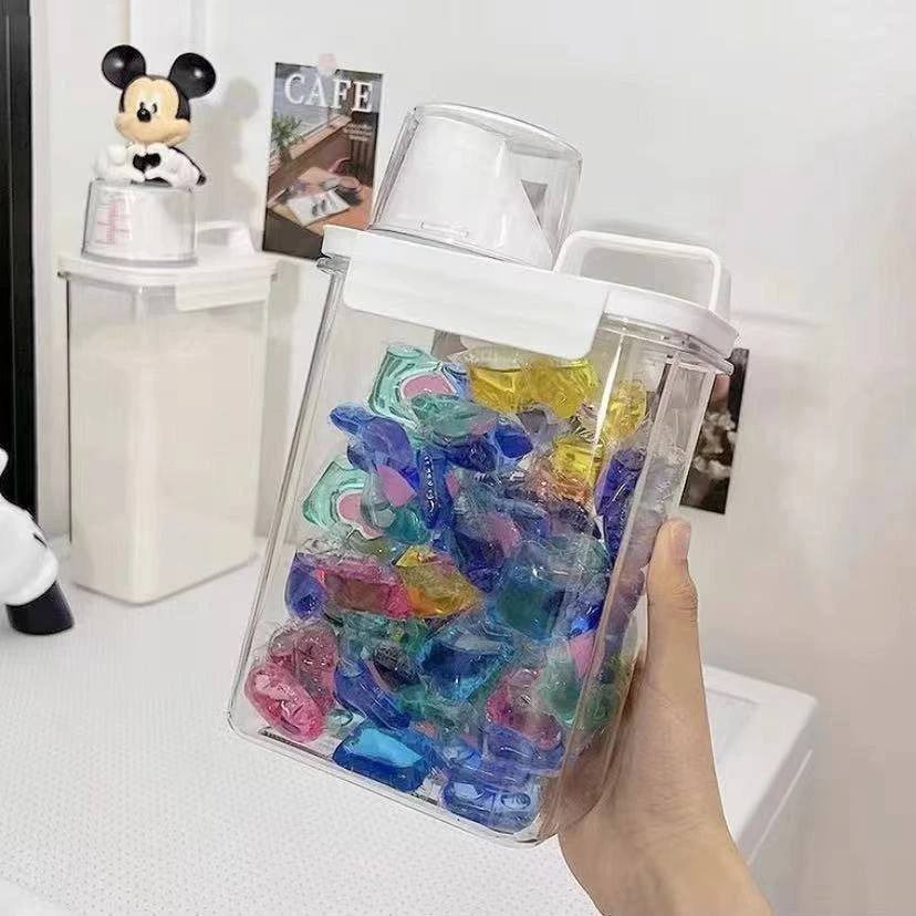 ขวดใส่น้ำยาซักผ้ารีฟิล น้ํายาปรับผ้านุ่ม รูปที่ 4
