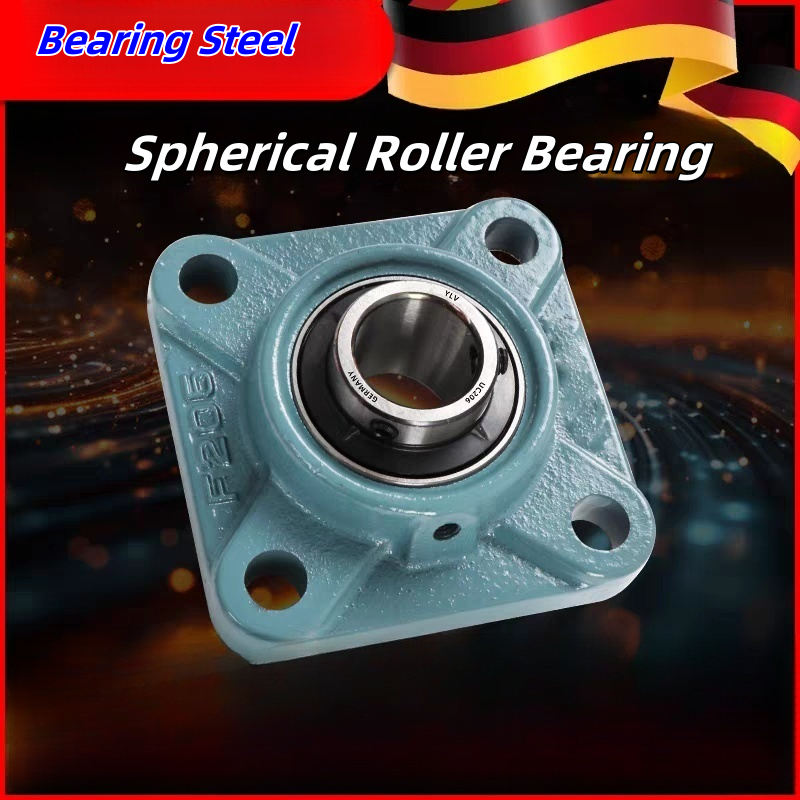 แบริ่งทรงกลมด้านนอกพร้อมที่นั่งสี่เหลี่ยมที่นั่งคงที่ UCF204 205 206 207 208 209 210