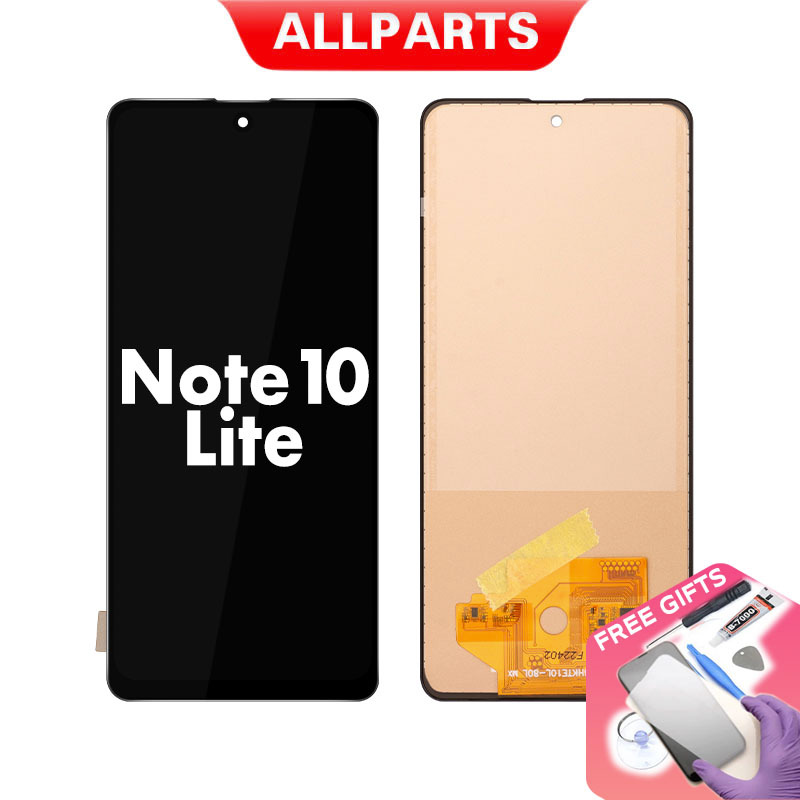 Incell จอแสดงผลสําหรับ Samsung Note 10 Lite LCD Touch Screen Digitizer เปลี ่ ยน N770 N770F/DS N770F
