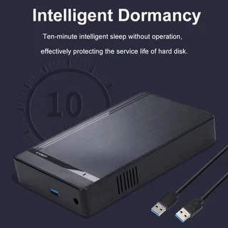 🚚ท้องถิ่น🚚 3.5/2.5 นิ้ว HDD กรณี SATA เป็น USB 3.0 อะแดปเตอร์ 5Gbps ฮาร์ดไดรฟ์ภายนอกสําหรับ SSD Disk 10TB HDD สําหรับ PC แล็ปท็อป