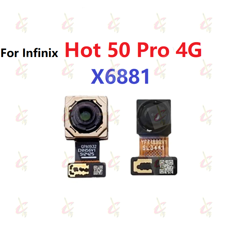 กล้องหน้าสําหรับ กล้องหลัง infinix Hot 50 Pro 4G X6881