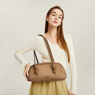 BOSTANTEN Polly Bag กระเป๋าถือสะพายไหล่สำหรับผู้หญิง กระเป๋าหนังกลับความจุขนาดใหญ่ ดีไซน์สวยงามและทันสมัย