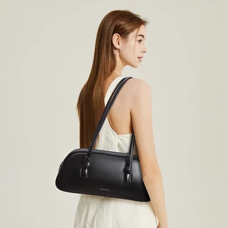 BOSTANTEN Polly Bag กระเป๋าถือสะพายไหล่สำหรับผู้หญิง กระเป๋าหนังกลับความจุขนาดใหญ่ ดีไซน์สวยงามและทันสมัย