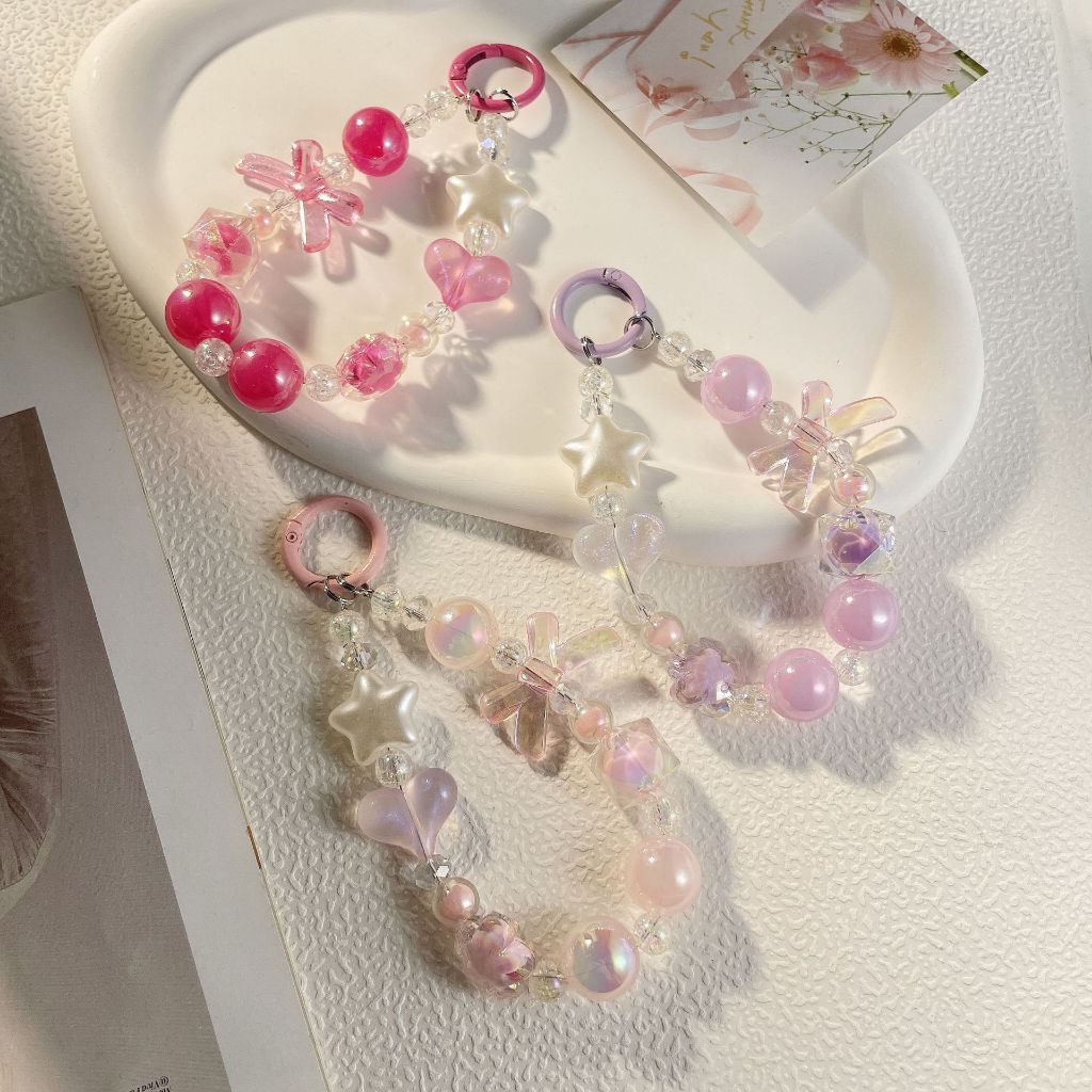 พวงกุญแจห้อยกระเป๋า มือถือ | คละสี คละแบบ | ชาร์มห้อยกระเป๋า