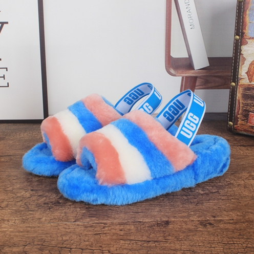 Ugg 2025 ออสเตรเลียฤดูหนาวใหม่แฟชั่นผู้ชายและผู้หญิงรองเท้าแตะตุ๊กตาที่อบอุ่น 35-43