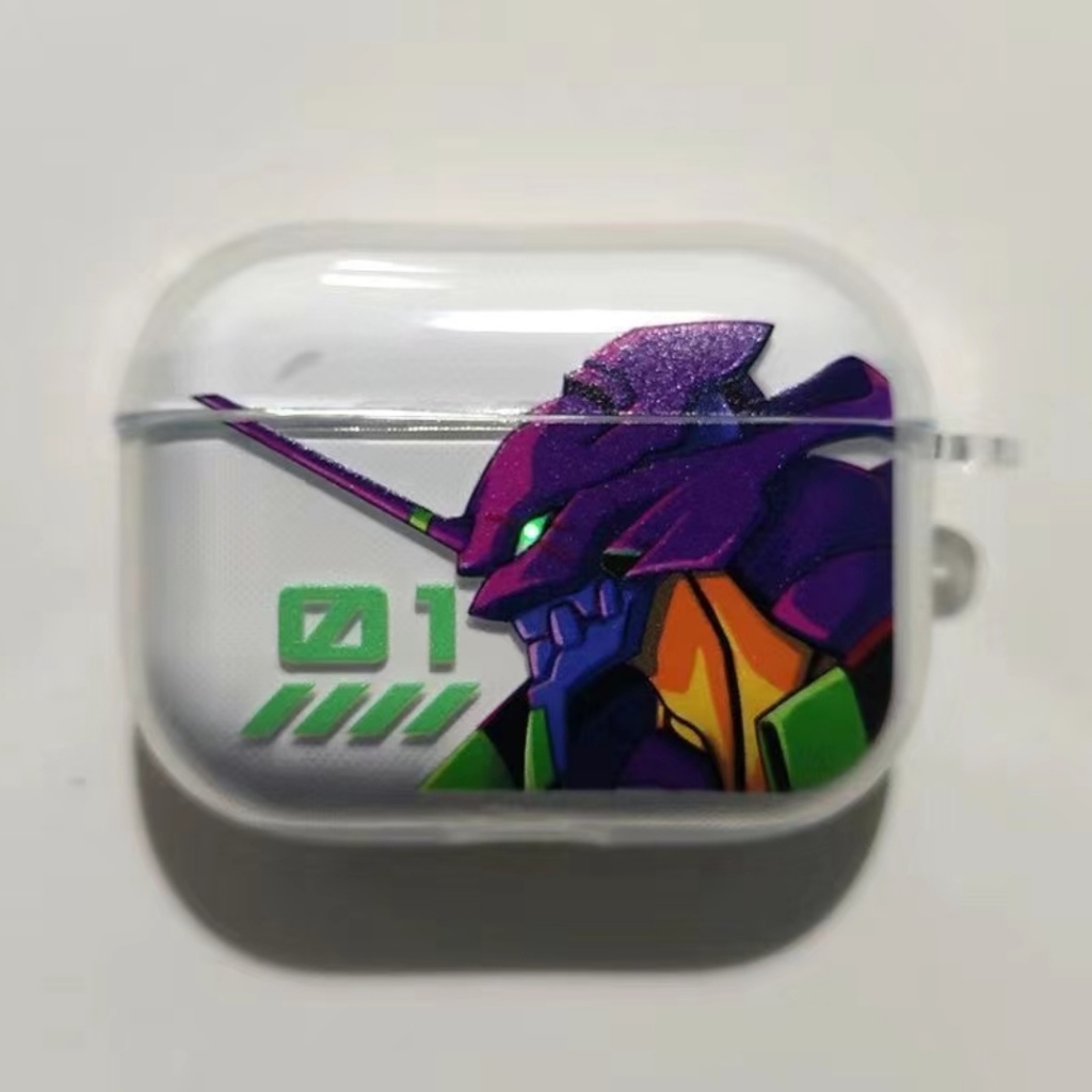 Neon Genesis Evangelion Airpods Pro3 กรณี Ayanami Rei Airpods Pro2 EVA กันกระแทก Clear TPU หูฟังสําห