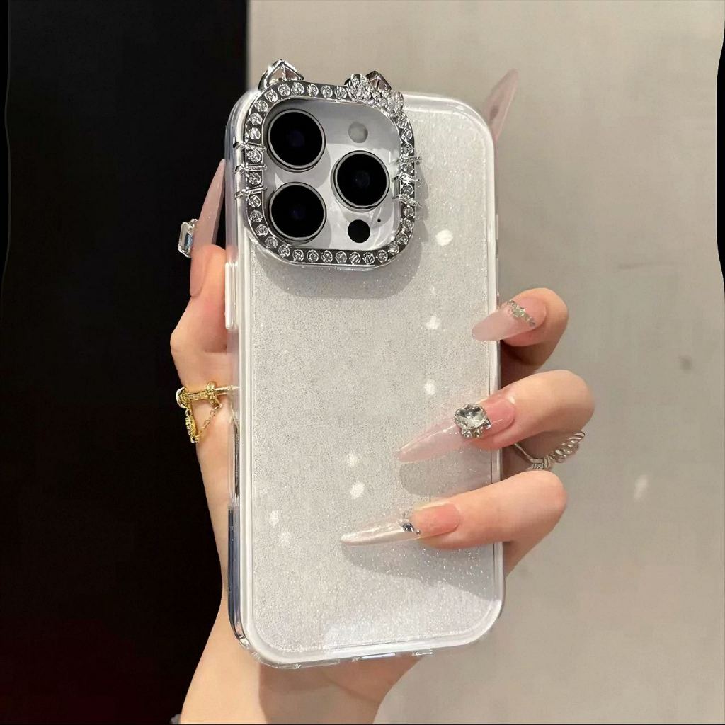 Bling Glitter สําหรับ iPhone 13 12 11 Pro XS Max XR X 8 7 6 6S Plus SE 2 เคสโทรศัพท์แบบนุ่ม - รูปที่ 7