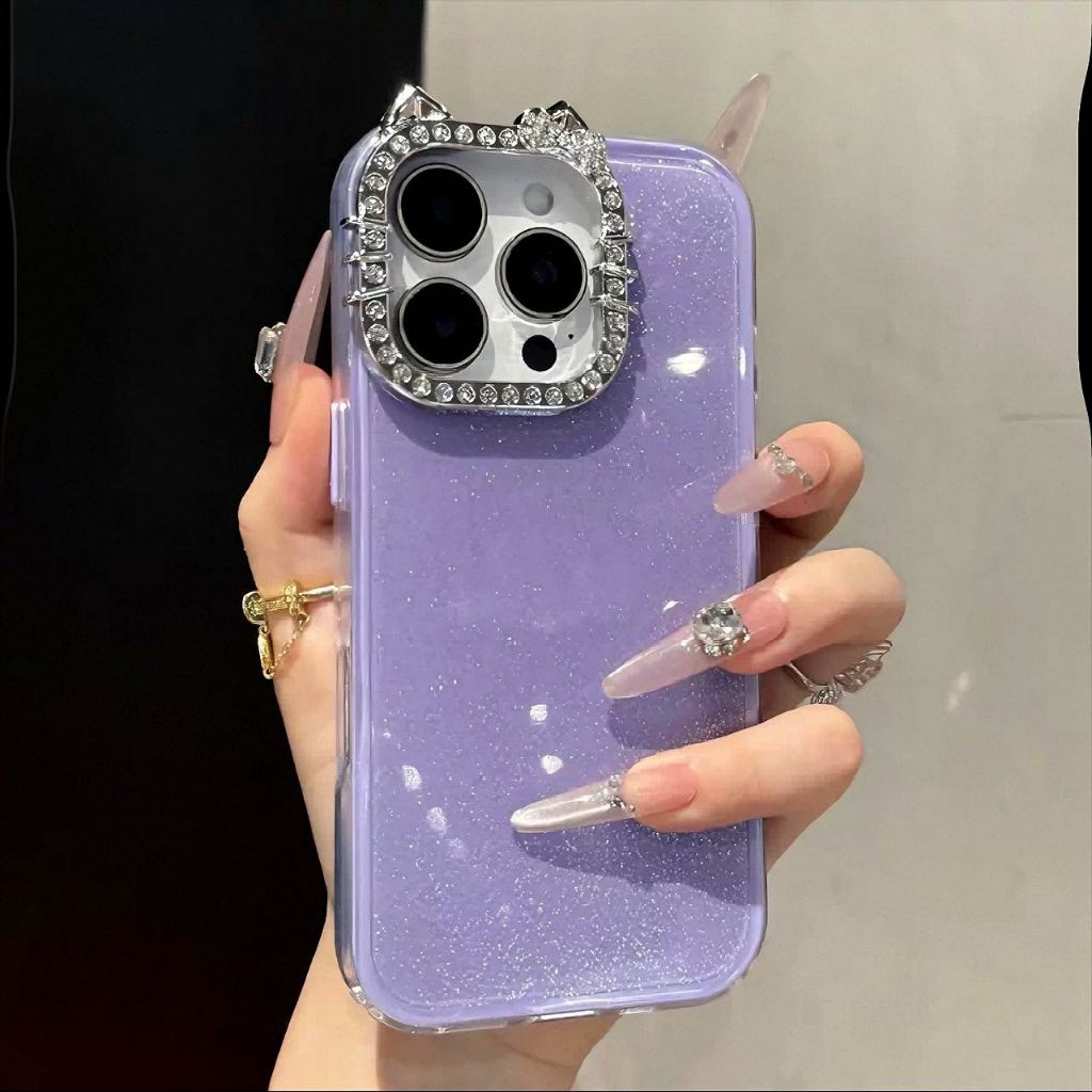 Bling Glitter สําหรับ iPhone 13 12 11 Pro XS Max XR X 8 7 6 6S Plus SE 2 เคสโทรศัพท์แบบนุ่ม - รูปที่ 5