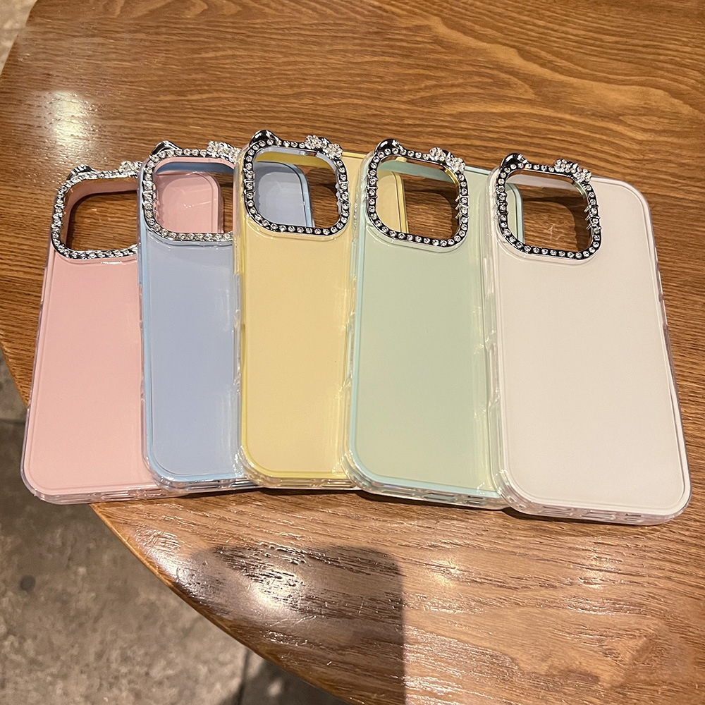 Bling Glitter สําหรับ iPhone 13 12 11 Pro XS Max XR X 8 7 6 6S Plus SE 2 เคสโทรศัพท์แบบนุ่ม
