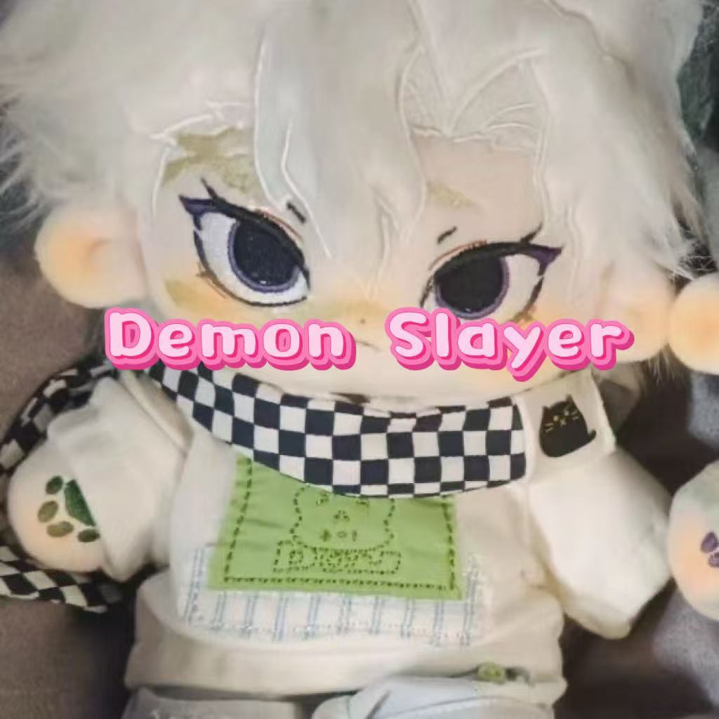 Anime Plush Demon Slayer ตุ๊กตาน่ารัก Shinazugawa Sanemi ตุ๊กตาของเล่น Plushies สําหรับเด็ก 20 ซม.
