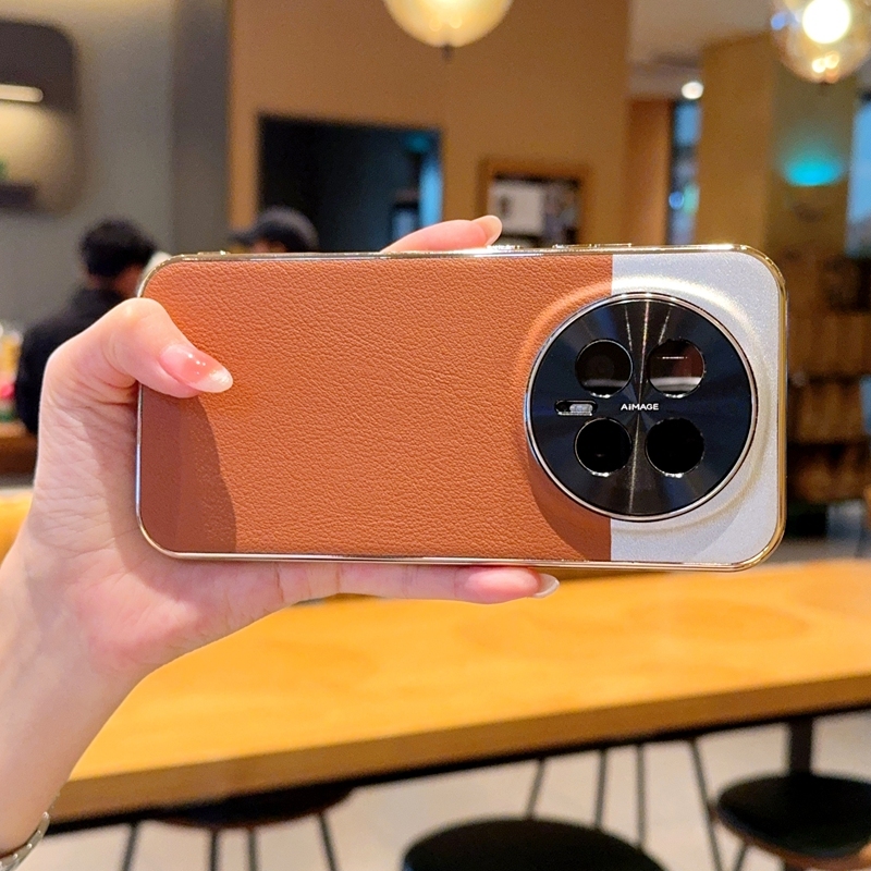 สําหรับ Huawei Honor Magic V Vs V2 V3 V5 กรณีหนังโลหะป้องกันปกหลังสําหรับ Honor Magic Vs2 Vs3 พับเคส