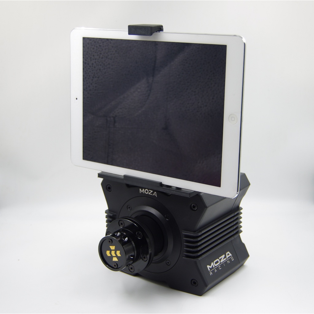 Simpush ฐานแท็บเล็ตสากลโทรศัพท์ iPhone PAD ที่วาง iPAD ฐานพวงมาลัยวงเล็บเครื่องมือสําหรับ MOZA FANATEC