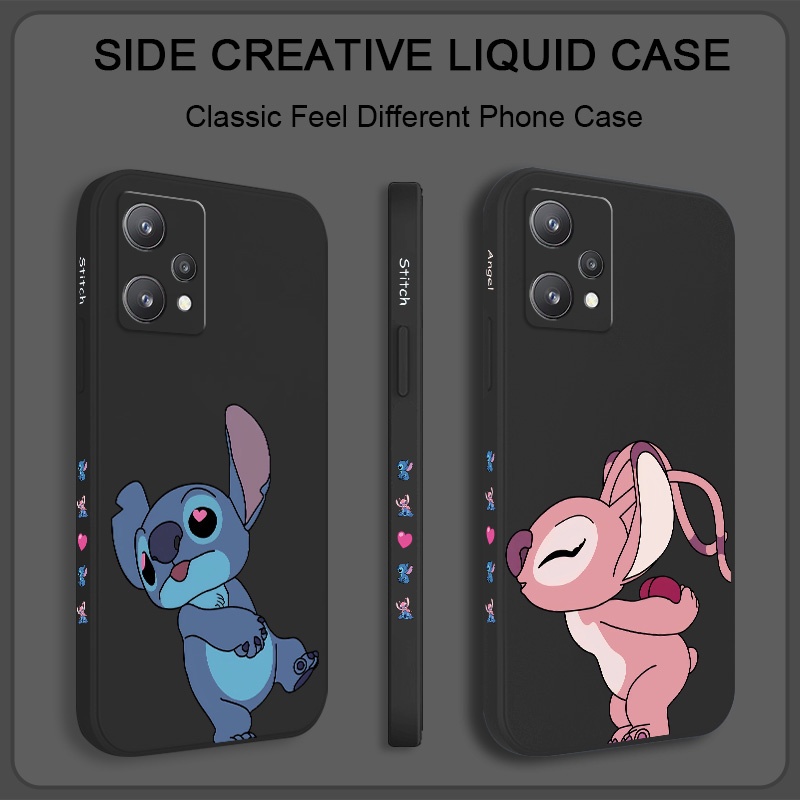 เคสโทรศัพท์สําหรับ OPPO Realme 11 10 9i 9 10Pro Pro Plus 4G 5G Loving Kiss Creative Design Cover