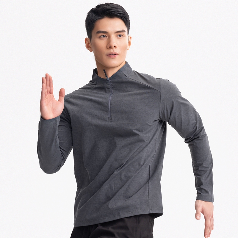 เสื้อกีฬาแขนยาวกันแดด UPF50+ สวมใส่สบาย ใส่ได้ทุกฤดู แห้งเร็ว ระบายอากาศดี Air Pro2.0 ราคา ถูกที่สุด ดีลบีเคเค แกลเลอรีภาพที่ 9