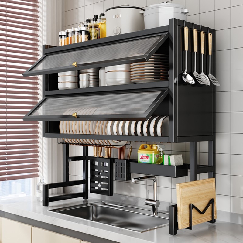 Benz _ Store ชั้นวางบอร์ดรุ่นอัพเกรดสแตนเลส 2 ชั้น 65-85-95-105-125cm