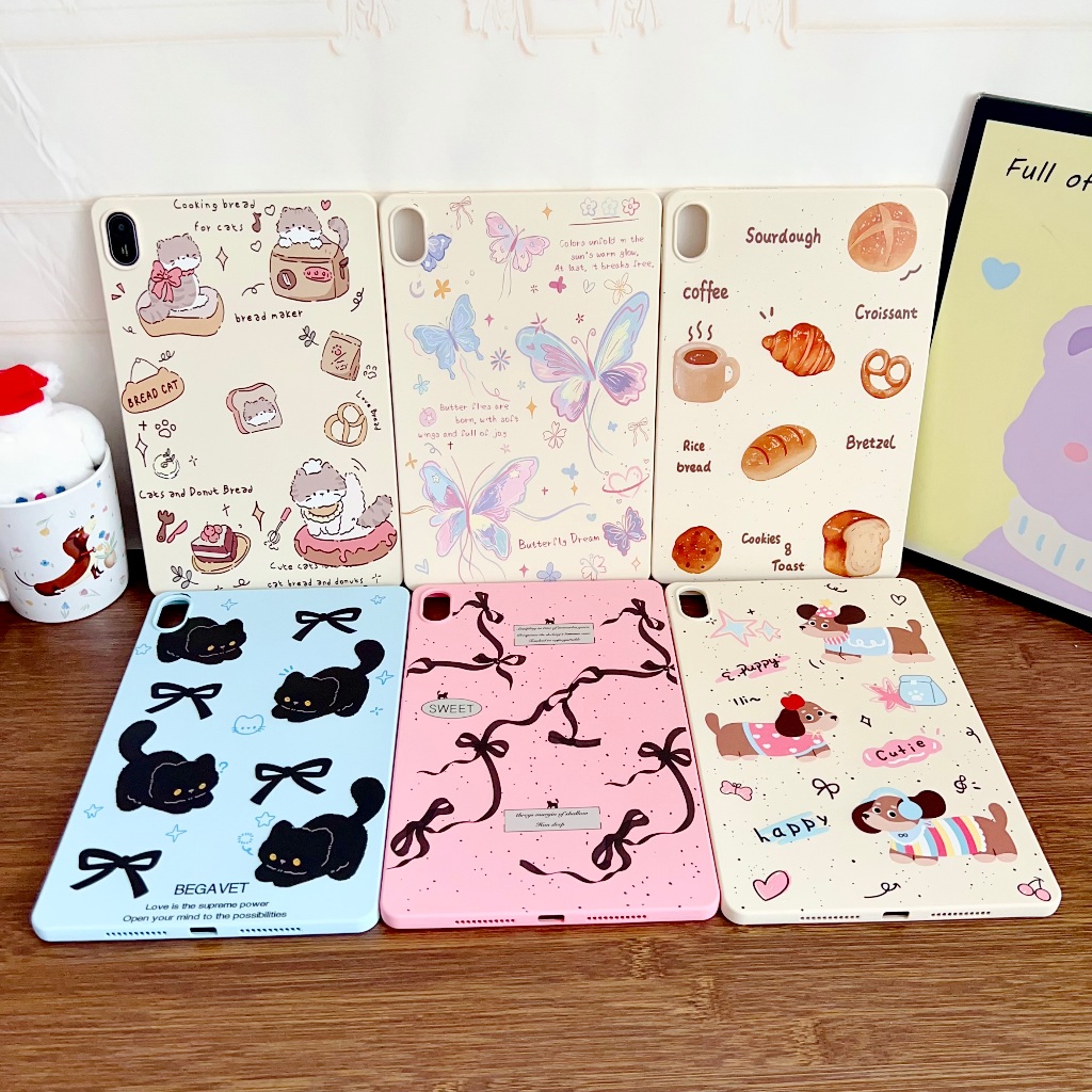 สําหรับ Redmi Pad 2 / Pro 12.1 / SE 11 / SE 8.7 / K Pad 8.8 2025 แฟชั่นการ์ตูนน่ารักบาง TPU กันกระแท
