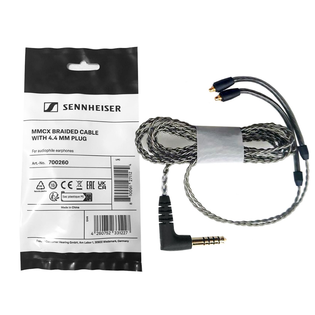 Sennheiser MMCX Braided Balanced Cable with 4.4mm Plug (700260) for IE series