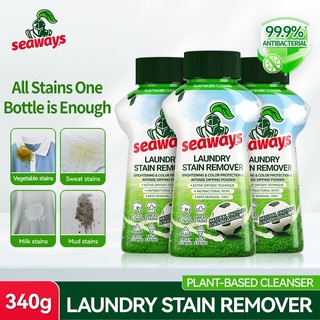 Seaways Laundry Stain Remover Powerful Decontaminate Laundry Detergent Powder Bleach Powder Pillow