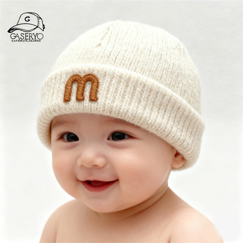 Gaseryo Baby หมวกบีนนี่: นุ่มสบาย กันลม สำหรับทารกจนถึงอายุ 2 ปี