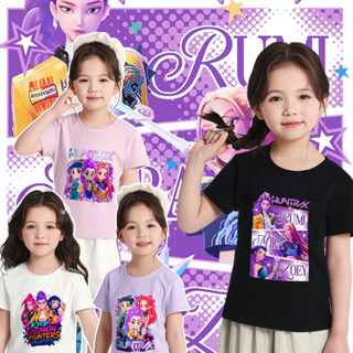 honeywears⚡พร้อมส่ง⚡เสื้อยืดแขนสั้นเด็ก เสื้อคอกลมแฟชั่น Kpo…