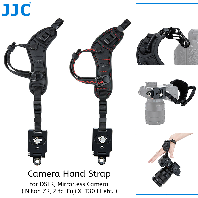 JJC HS-ML1M สายคล้องมือกล้องสําหรับ DSLR Mirrorless กล้อง Nikon ZR Z fc Z6 II Z6II Z7 II Z7II Fuji X