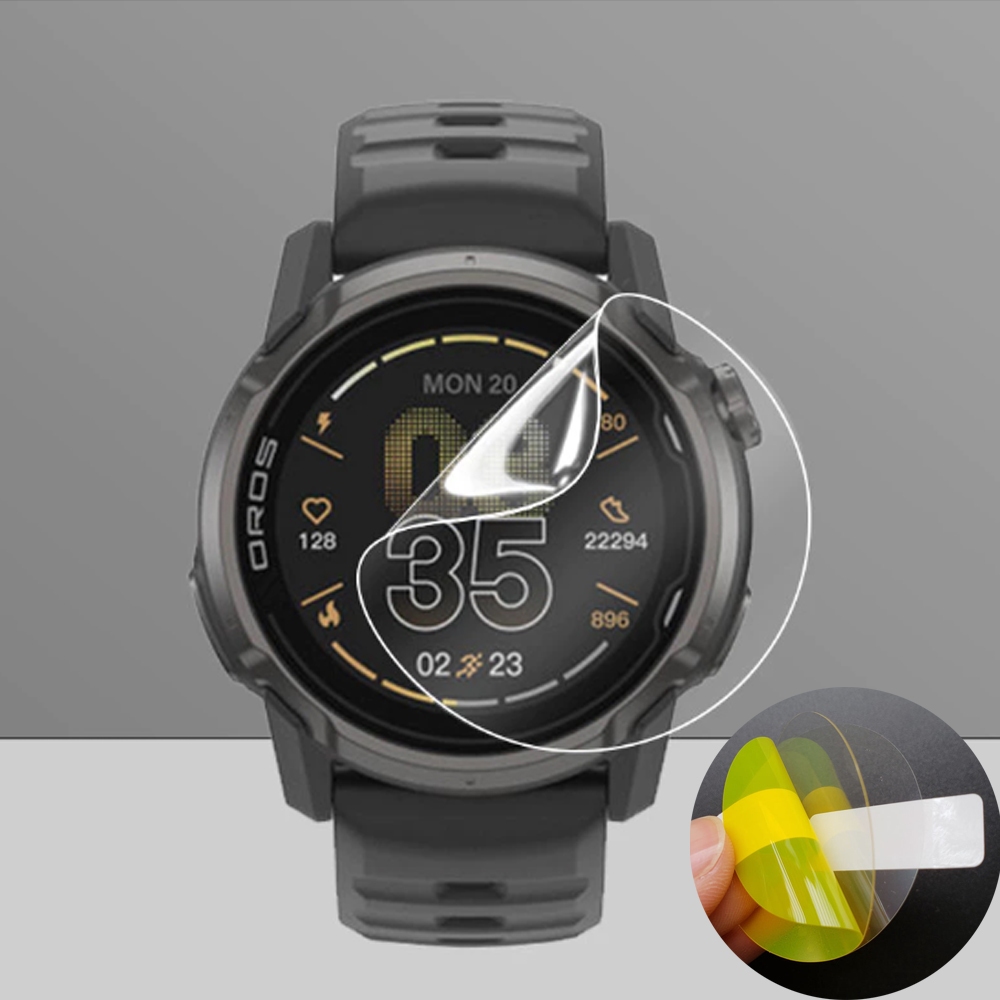 ฟิล์ม Coros Apex 4 Apex4 ฟิล์ม ฟิล์มป้องกันหน้าจอสําหรับ Coros Apex 2 Pro ฝาครอบนาฬิกากันน้ําไม่ใช่กระจก TPU Hydraulic