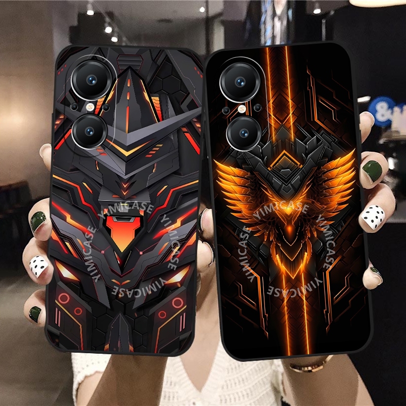 เคสสําหรับ Huawei Nova 10 9 8i 7i 7 5T PRO SE tech style Case Soft Cover