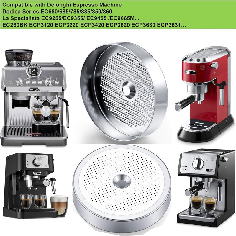 Precision Shower Screen สําหรับ DeLonghi, 50 มม.หน้าจอ Diffuser– ตัวกรองฝักบัวสําหรับ Delonghi EC685
