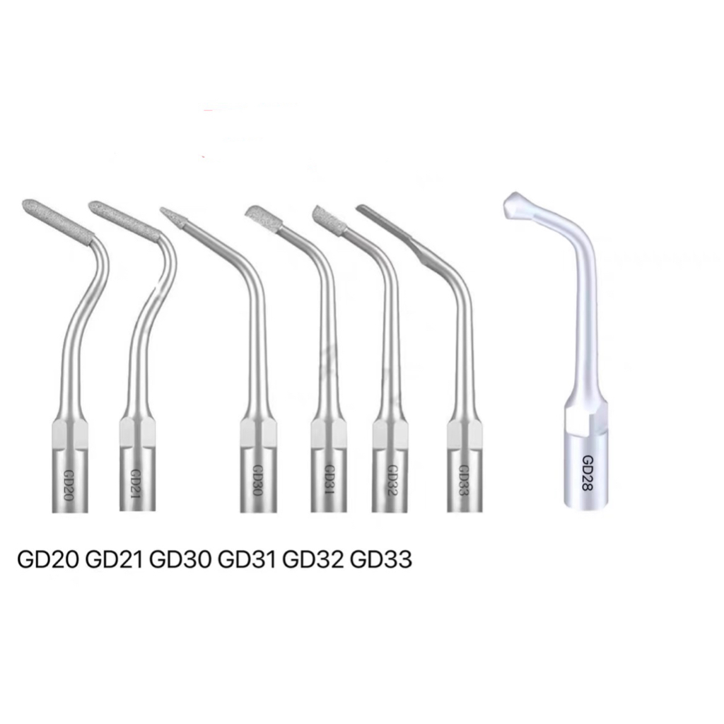 GD20 GD21 GD28 GD30 GD31 GD32 GD33 GD35 ทันตกรรม Ultrasonic scaler เคล็ดลับใส่ dentin abrading Fit S