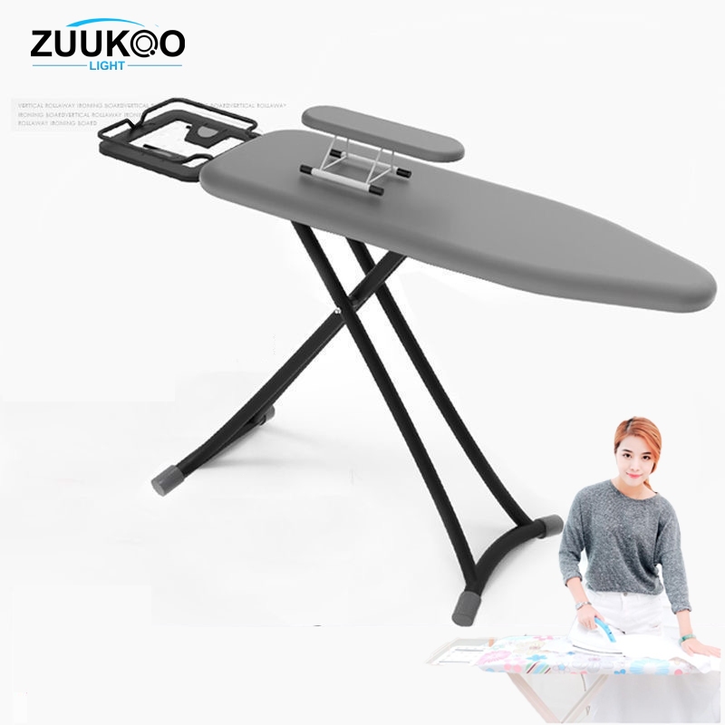 ZUUKOO โต๊ะรีดผ้า ที่รีดผ้ ปรับได้ 7 ระดับ ที่รองรีดผ้า พับได้