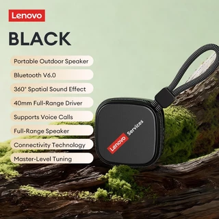 Lenovo HD100 ลำโพงบลูทูธพกพา ลำโพงไร้สายมินิ เสียงเซอร์ราวด์ HiFi TWS พร้อมไมค์