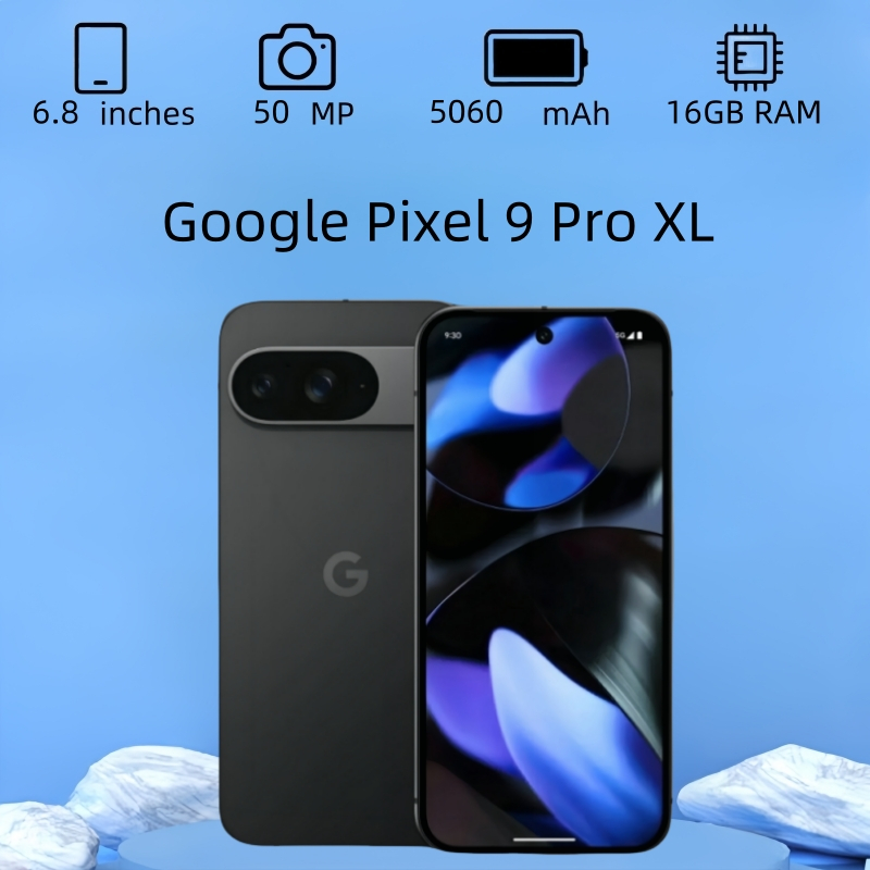 Google Pixel 9 Pro XL Nano-SIM + eSIM 6.8 นิ้ว LTPO OLED 256GB 16GB RAM