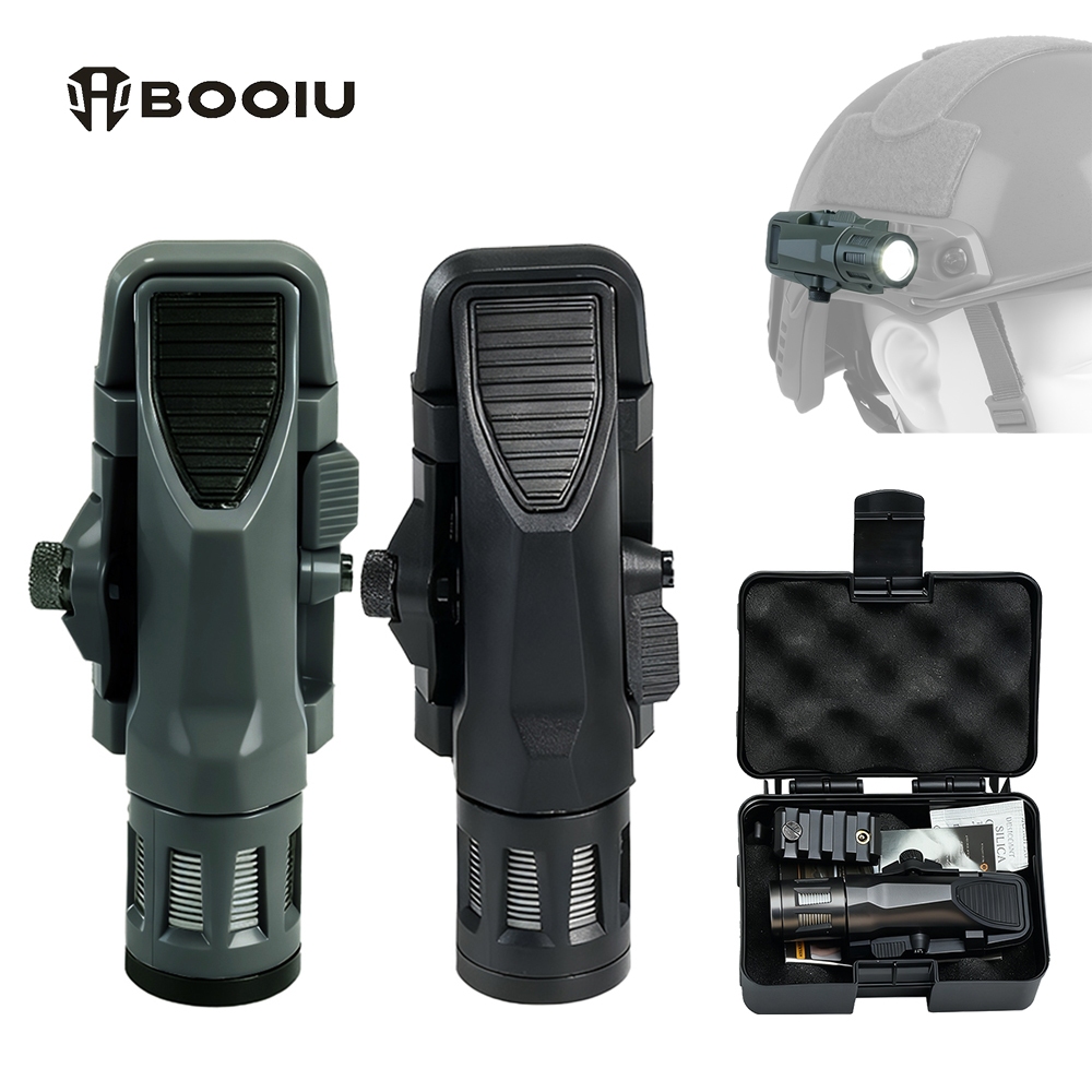 BOOIU ไฟฉาย WML-G2 ไฟฉายอลูมิเนียม Super Bright กันน้ําแบบพกพา 3 โหมดแสงกลางแจ้งฉุกเฉิน Camping ไฟฉาย