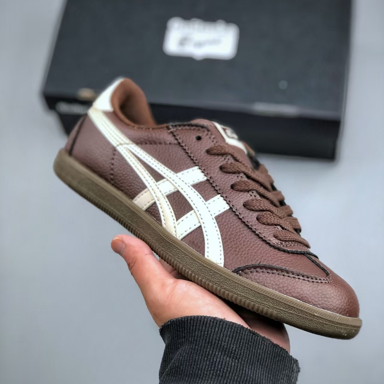 Asics Onitsuka Tiger TOKUTEN Asics Onitsuka Tiger ผู้ชายผู้หญิง Low-Top Retro Classic รองเท้าผ้าใบ