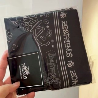 ผ้าพันคอไหม 66 x 66 ซม. สไตล์ G-DRAGON Kwon Ji-yong แบบพับเก…