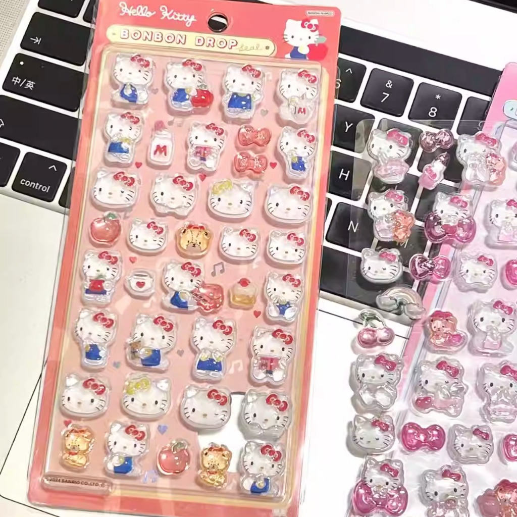 3D สติกเกอร์คริสตัลน่ารัก Kawaii การ์ตูนนูนสติกเกอร์โทรศัพท์มือถือสมุดภาพวารสารตกแต่ง DIY ของขวัญสําหรับเด็ก ราคา ถูกที่สุด ดีลบีเคเค แกลเลอรีภาพที่ 2