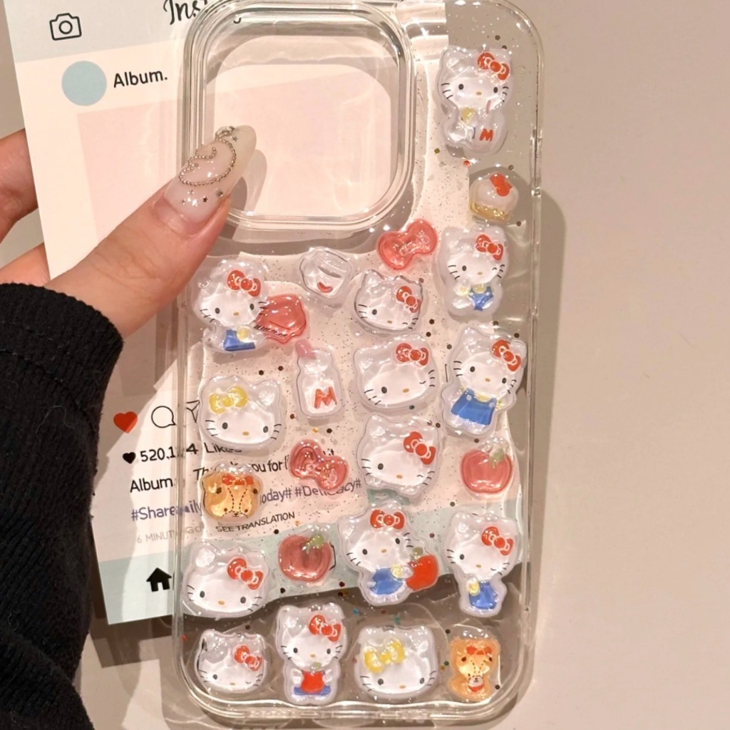 3D สติกเกอร์คริสตัลน่ารัก Kawaii การ์ตูนนูนสติกเกอร์โทรศัพท์มือถือสมุดภาพวารสารตกแต่ง DIY ของขวัญสําหรับเด็ก ราคา ถูกที่สุด ดีลบีเคเค แกลเลอรีภาพที่ 4