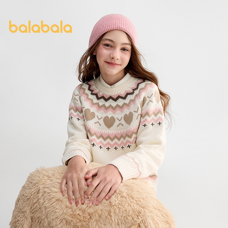balabala سويتر محبوك شتوي للأطفال — صورة 2