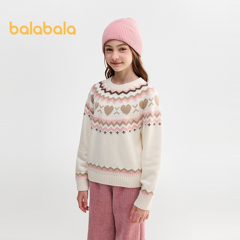 balabala سويتر محبوك شتوي للأطفال — صورة 3