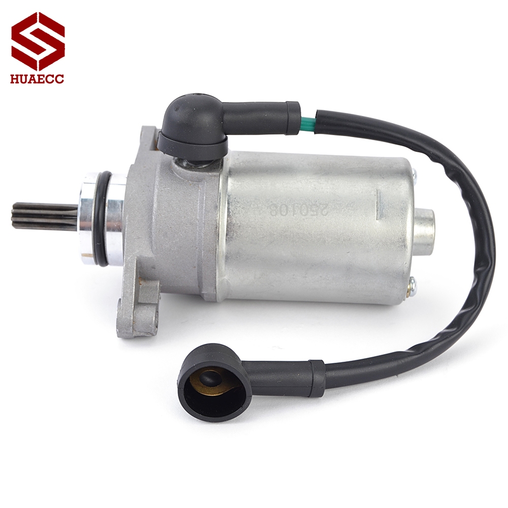 22J-81800-50 เครื่องยนต์ไฟฟ้าสตาร์ทรถจักรยานยนต์สําหรับ Yamaha T50DE Town Mate 1983-1993 / T80D Town
