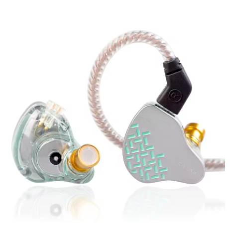 KBEAR Rosefinch Dynamic Driver In-ear Monitor HiFi หูฟัง OFC หูฟังแบบมีสายชุดหูฟังเพลงกีฬา KB02 หูฟั