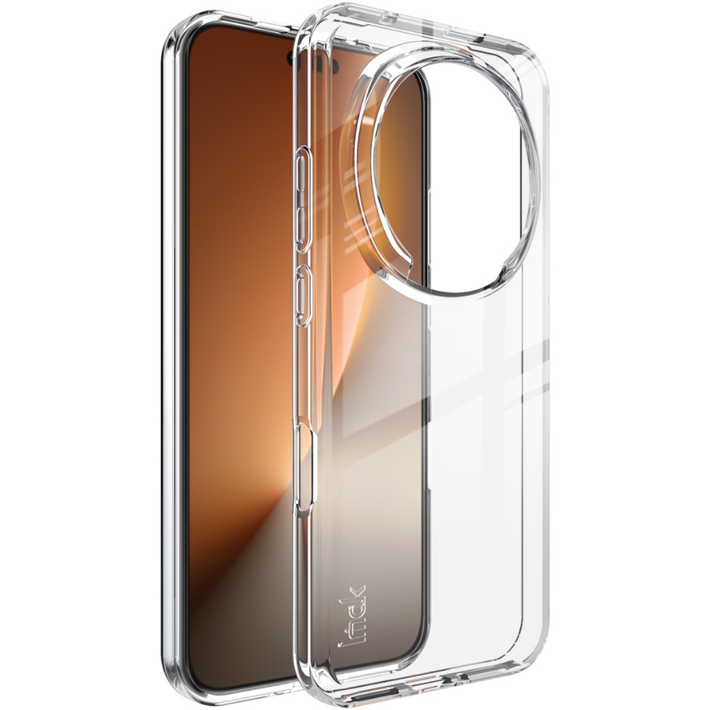 Imak สําหรับ HONOR Magic 8 Pro Case UX-10 เคลือบโปร่งใสสําเร็จรูป Long Lasting Clarity Soft Back Cov