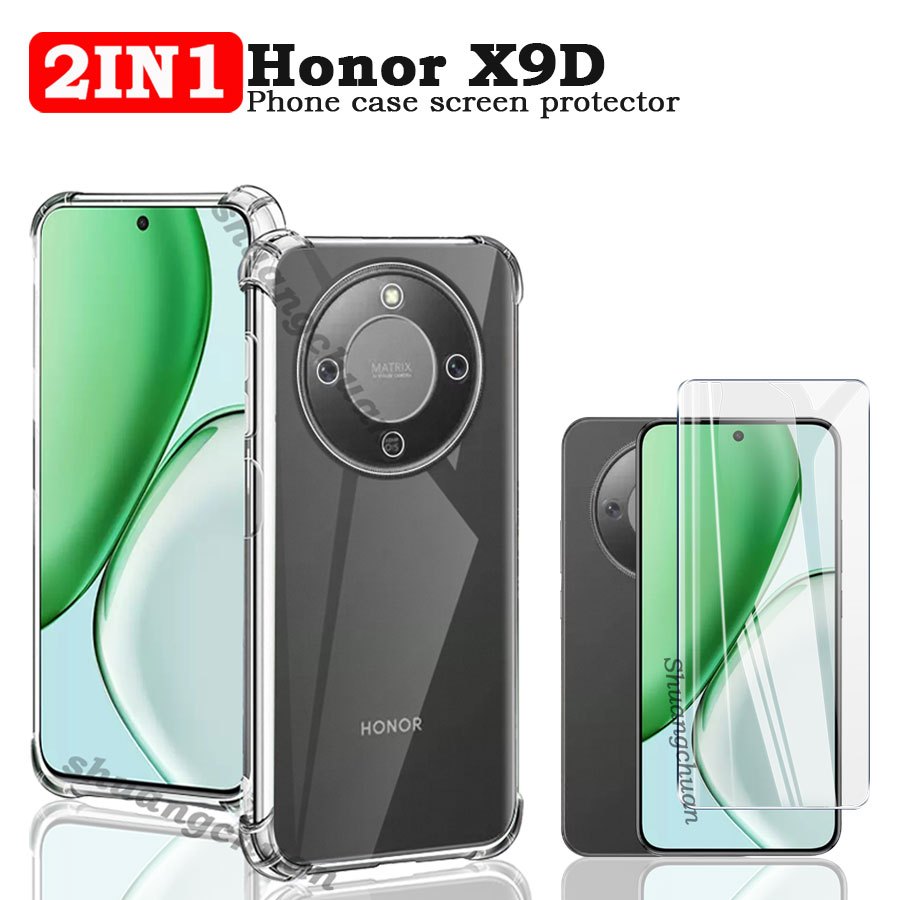 สําหรับ Honor X9D โปร่งใสเคสโทรศัพท์ Honor X9D Clear Screen กระจกนิรภัย Protector Honor X6B X6A X6C 
