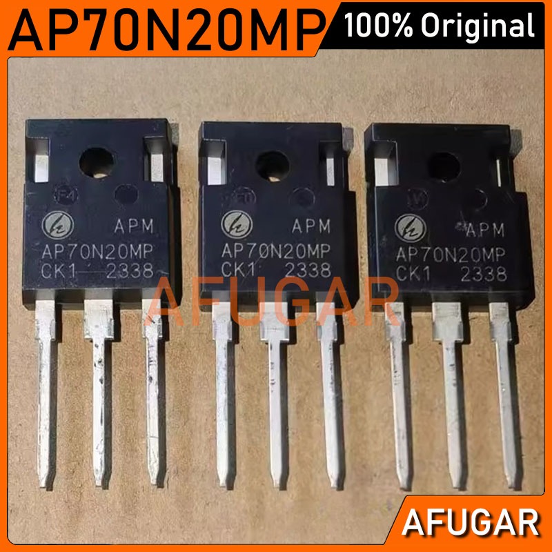 5 ชิ้น Original AP70N20MP AP50N20MP TO-247 200V 50A/70A APM N-Channel MOSFET ใหม่