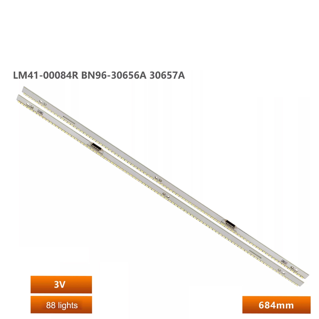 2 ชิ้น/เซ็ต led backlight strip สําหรับ Samsung UA55H6800AJ, UA55H8800, LM41-00084R, BN96-30656A, 30