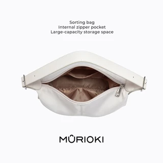 MURIOKI-Jade กระเป๋า Hobo สำหรับผู้หญิงที่มีสายไหล่ปรับได้ G1043(31*10*20CM)